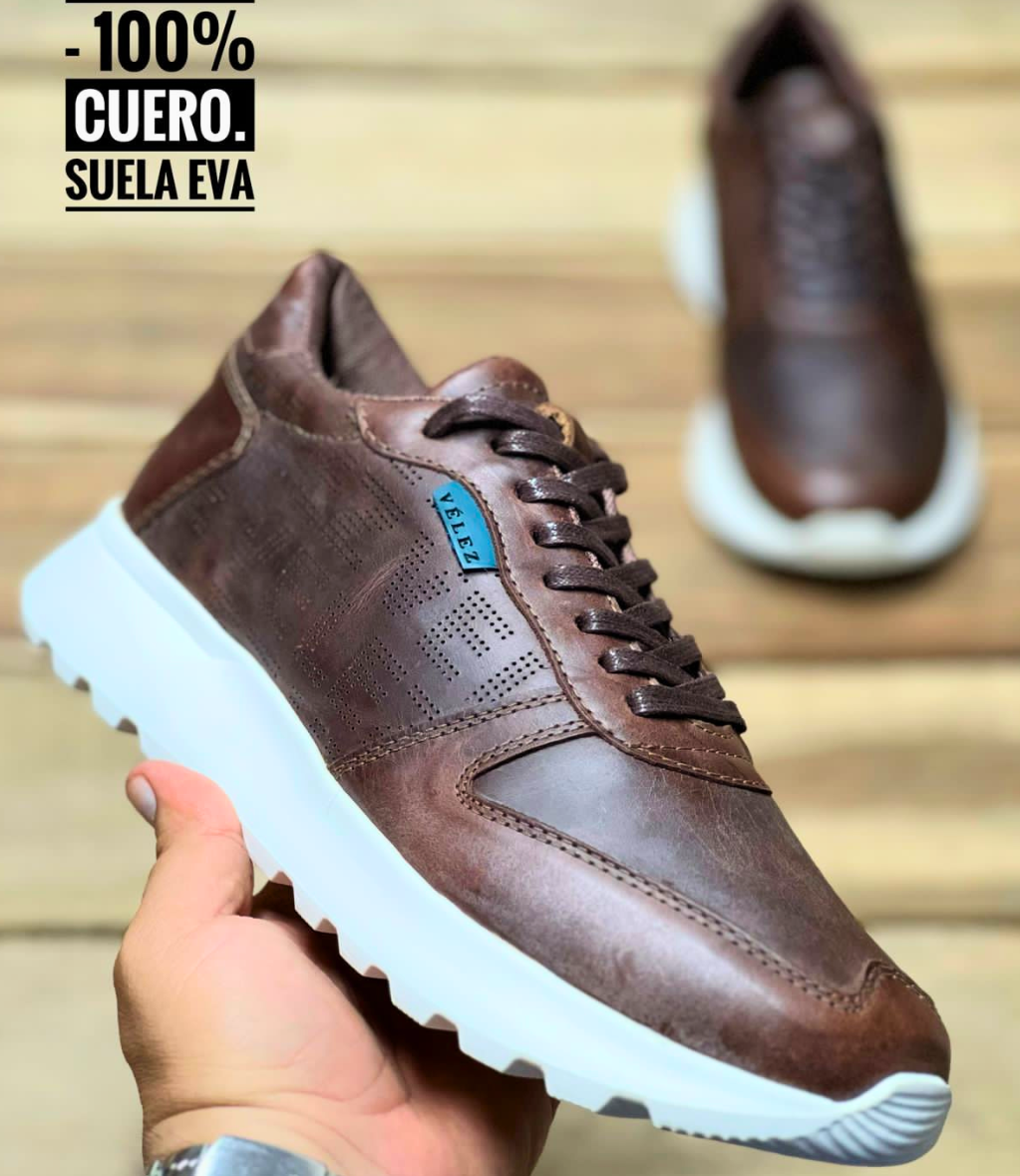 zapatos velez originales hombre deportivos color cafe chocolate bordo Comprar en tienda onlineshoppingcenterg Colombia centro de compras en linea